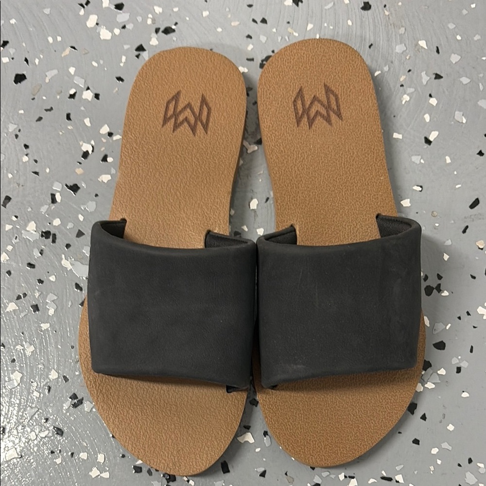 Malvados Black Sandals